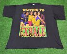 Vintage 90s Whitney Houston Waiting to Exhale Movie Song Rap Tee T-Shirt XL