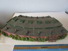 Vintage Pro Built Detailed N Scale 6 Stall Roundhouse Building For Train Layout