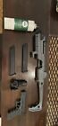 Umarex airsoft glock 18c with extra magazine,  airsoftcarbine kit, and sight kit