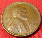 1940 D Lincoln Wheat Cent - Circulated - G Good to VF Very Fine - 95% Copper