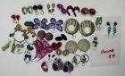 Jewelry Grab Bag Box Of Vintage & Modern Matched Mixed Bulk Estate Earrings Lot