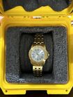 Invicta 20371SYB Womens Specialty Angel Silver Dial 18K Gold Plated SS Watch