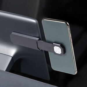Magnetic Black Phone Holder Screen Side Sticker Car Dashboard Mount Accessories