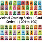 Animal Crossing UK Amiibo Series 1 Cards 001 - 100 Nintendo Wii U Switch