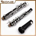 New ListingSemiautomatic Oboe with E Key Composite wood Silver Plated C Key Oboe