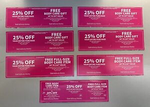 Bath and Body Works Coupon Lot