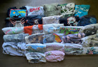Lot of 27 Vintage Nature Native T-shirts Wolves Bears Flowers