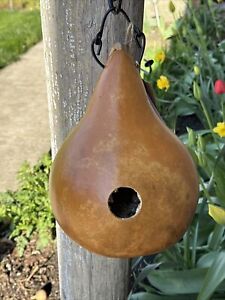 Large Natural Gourd Birdhouse Handmade In Central Pennsylvania Weather Ready