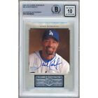 Dave Roberts LA Dodgers Signed 2003 Upper Deck Classic Portraits #50 BGS Auto 10