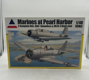Accurate Miniatures Marines at Pearl Harbor 2 Complete Kits 1/48 Scale #0251