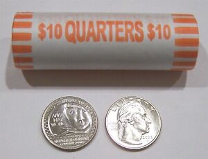 2022-P Anna Mae Wong AU/UNC Bank Roll of 40 Quarters may have errors