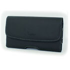 Wider Horizontal Leather Pouch Fits with Hard Shell Case 5.19 x 2.95 x 0.74 inch