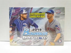 2019 Bowman Chrome Baseball  HTA Choice Hobby Box (FASC)