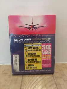 Elton John - Dream Ticket (DVD, 2005, 4-Disc Set)