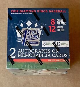 2019 Panini Diamond Kings FOTL MLB Baseball HOBBY Box Sealed FOTL