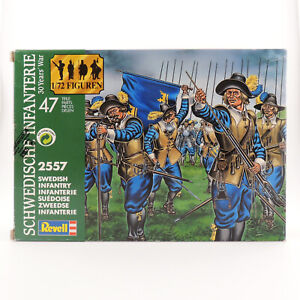 Revell Swedish Infantry Model Kit #2557 49 Figures 1/72 Scale Germany