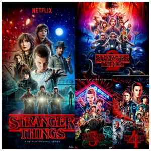 STRANGER THINGS TV Series Complete Series All Seasons (DVD Box Set ) Region 1