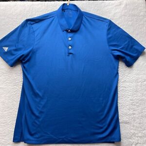 Adidas Golf Polo Mens Shirt Size L Large (Measured 25