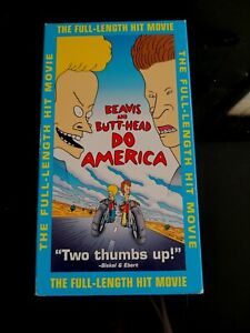 New ListingBeavis and Butthead Do America VHS 1997 Original Movie **Very Good**