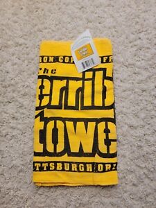 NWT The Original Pittsburgh Steelers Gold Terrible Towel Myron Cope's Official