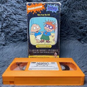 Nickelodeon Rugrats Vol. 1 VHS 1993 Tales From the Crib 3 Episodes Kids Cartoon