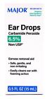 Major Earwax Removal Aid Ear Drops 6.5% - 0.5 fl oz (Debrox)
