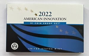 2022-S U.S. Mint American Innovation $1 Coin Proof Set (OGP & COA) 4 Coins