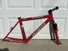 Specialized S-Works Stumpjumper M4 18” Medium Made in USA Manitou Fork Frame