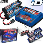 Traxxas 2991 includes (1) 2972 Dual ID charger and (2) 7600mAh lipos 2869x