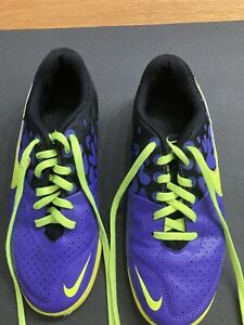 Nike Elastico ll Purple Indoor Soccer Shoes 579797-570 Size Youth 5 08/19/13