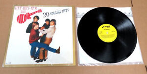 The Monkees Hey Hey It's The Monkees  20 Smash Hits German Vinyl LP Shrink NM