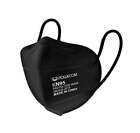 Powecom Black KN95 Improved Standard GB2626-2019 Protective Face Mask 10 Per Bag