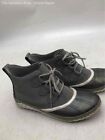 Sorel Womens Out N About 1834061061 Black Gray Ankle Duck Boots Size 8.5