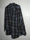 CP Shades Women’s Size XL Multicolor Cotton Shirt Plaid  Tunic Top Long Sleeves