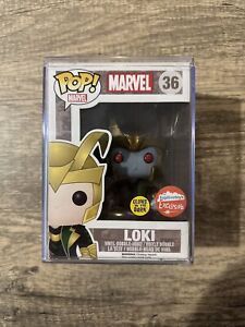 Funko Pop Marvel Frost Giant Loki #36 Glow GITD Fugitive Toys Exclusive