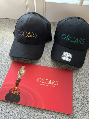The OSCARS 96th Academy Awards Official Program 2024 CREW Hats 93rd 96th