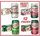 Canada Dry Liquid, 12 fl oz cans (SELECT FLAVOR) 12-PK