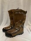 Cabela's Camo Hunting Gore-tex /Leather Thinsulate tall men's boots sz 11.5 D