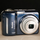 Kodak EasyShare C1550 16.0MP Digital Camera Blue *Fine/Tested* W AA batteries