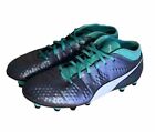 PUMA ONE SOCCER CLEATS MEN'S SIZE 9 Metallic Colorshift/Biscay Turquoise Green