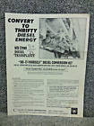 Vintage OEM Crown Coach School Bus Diesel Transplants Conversion Kit Brochure