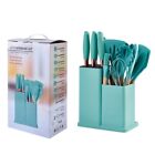 Kitchenware Set19 Pcs Knife Silicone Gel Spatula Spoon Wooden Handle  