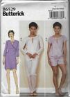 Butterick Sewing Pattern B6529 NIGHTGOWN & PAJAMAS 4-14 EASY to Sew XS, S, M