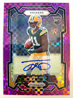 2023 PANINI PRIZM JAYDEN REED RC PURPLE POWER ROOKIE AUTO AUTOGRAPH PACKERS /49