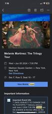 2 melanie martinez trilogy tour tickets
