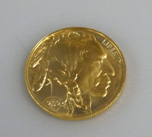 1 Gold 2024 American buffalo 1 Troy oz .9999 Fine Gold $50 US Mint BU Coin