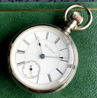 1887 Rockford Grade 67 18S 11 Jewels Coin Silver Case Pocket Watch