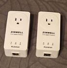 Zinwell Vivint G.hn 802.3af PoE Bridge Ethernet Adapter PLS-8141 X 2