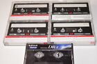 Lot of 5 Fuji DR-90 & DR-II 100 Cassette Tapes