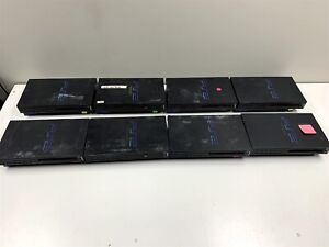 Lot of 8 Broken/Damaged Salvage - Sony PlayStation 2 Fat PS2 - Consoles Only